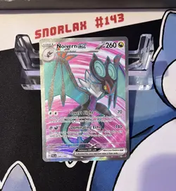 Pokemon TCG Noivern ex Scarlet &Violet Paldea Evolved 246/193 Holo Ultra Rare NM - Image 1