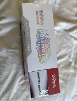 Pokemon Prismatic Evolutions ETB & Booster Bundle 2-Pack Costco Exclusive - Image 3