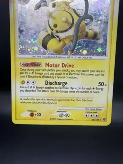 Pokemon TCG Electivire Secret Wonders 25/132 Exclusive Cosmos Holo Rare - HP - Image 4