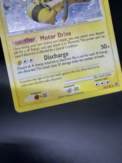 Pokemon TCG Electivire Secret Wonders 25/132 Exclusive Cosmos Holo Rare - HP - Image 5