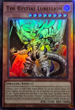 Yugioh The Bystial Lubellion CH01-EN010 Ultra Rare 1st Edition - Image 1