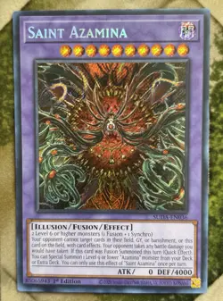 YuGiOh SAINT AZAMINA Secret Rare SUDA-EN036 - Image 2