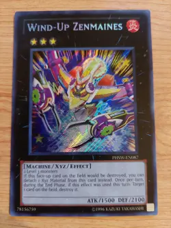 Wind-Up Zenmaines - PHSW-EN087 - Near Mint NM - Secret Rare - Unlimited - Image 1