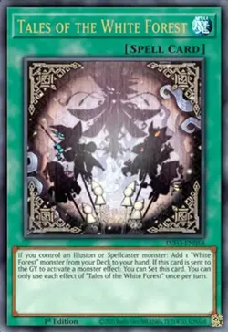 Yugioh! Tales of the White Forest - INFO-EN058 - Ultra Rare - 1st Edition Near M - Image 1