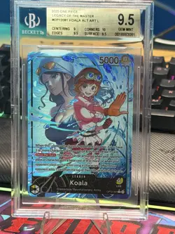 OP12-081 Koala One Piece Alternate Leader Card English BGS 9.5 GEM MINT - Image 1