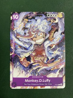 Monkey D. Luffy P-041 (P) ONE PIECE English Promo - ONE PIECE TCG CARD GAME - - Image 1
