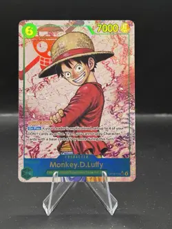 Monkey.D.Luffy Alt Art (OP13-118 SEC) One Piece TCG (ENGLISH) - Image 1