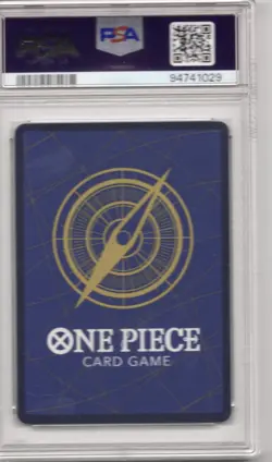 PSA 10 GEM MINT JAPANESE ONE PIECE 2023 KAKU OP03-080 ALTERNATE ART - Image 2