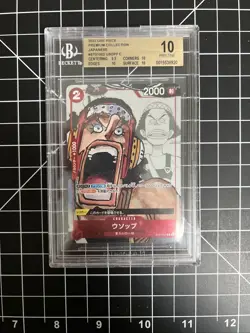 One Piece Usopp BGS 10 Japanese Premium Collection 25th Anniversary #ST01-002 - Image 1