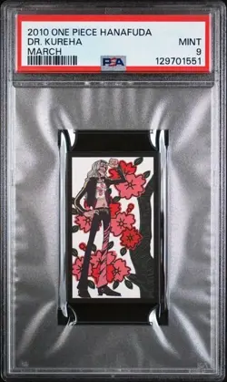 PSA 9 MINT 2010 ONE PIECE HANAFUDA DR. KUREHA MARCH - Image 1