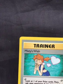Pokemon Cards: Gym Challenge 1st Edition Rare: Misty's Wish 108/132 - Image 2