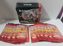 MTG Avatar the Last Airbender Collector Booster Box Sealed Cards Open Box - Image 1