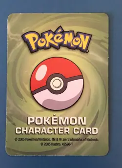 2005 Hasbro Pokemon Master Trainer Cubone Character Card - Image 2
