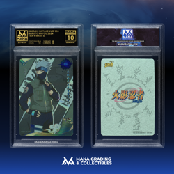 Kakashi Hatake NRZ06-UR-118L3 Naruto Kayou Card Tier 4 Wave 6 MANA GRADING 10 - Image 1