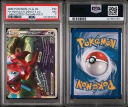 Pokemon Card Rayquaza e Deoxys leggenda 90/90 Senza Paura ITA NM Psa 7 - Image 3