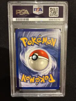 1999 Pokemon TCG Blastoise Base Set Holo Rare Card 2/102 PSA 7 - Image 2