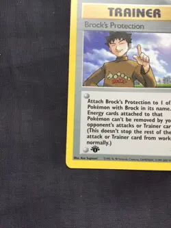 Pokemon Cards: Gym Challenge 1st Edition Rare: Brock's Protection 101/132 - Image 5