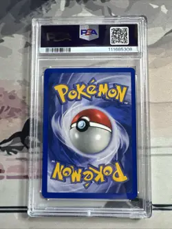 Kakuna Base Set 4th Print 1999 2000 UK PSA 9 Pokemon Card #33 - Image 4