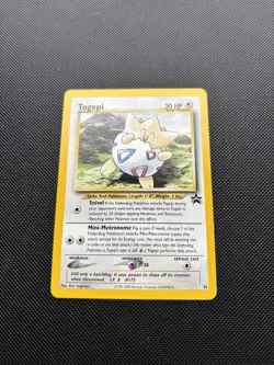 Pokemon Card Black Star Promo Togepi 30 WOTC - Image 2