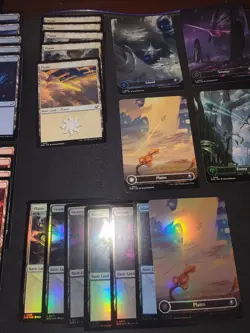 Edge of Eternities Lands Lot (Basic, Borderless, Rares) 40 Cards! - Image 3