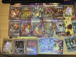 Pokemon 151 Card EX Lot Charizard mew mewtwo Alakazam ENG - Image 3