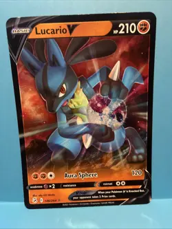 Lucario v 146/264 Jumbo Cards Holo - Image 1