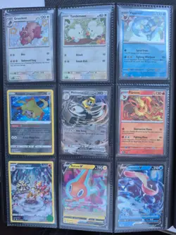 104 Pokemon Cards Joblot Bundle Binder Included Secret Rares Ex IR Full art NM - Image 4