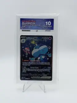 Jellicent EX White Flare 168/086 Ace 10 Graded Card Pokemon 2025 SIR English - Image 1