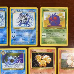 Vintage Pokemon Card Lot Of 11 Jungle Base Set Fossil MP/HP - Image 3