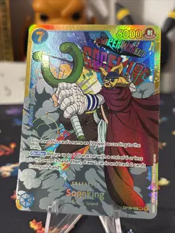 Sogeking OP03-122 Pillars of Strength Secret Rare Art Foil Super Clean Card Wow! - Image 1