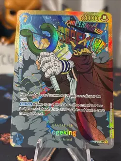 Sogeking OP03-122 Pillars of Strength Secret Rare Art Foil Super Clean Card Wow! - Image 2