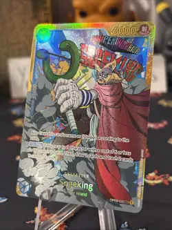 Sogeking OP03-122 Pillars of Strength Secret Rare Art Foil Super Clean Card Wow! - Image 3