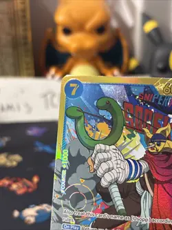 Sogeking OP03-122 Pillars of Strength Secret Rare Art Foil Super Clean Card Wow! - Image 4