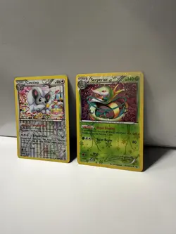 Pokemon TCG Cinccino RC19/RC25 Legendary Treasures Holo Card 2013 & Serperior LT - Image 2