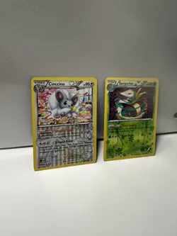 Pokemon TCG Cinccino RC19/RC25 Legendary Treasures Holo Card 2013 & Serperior LT - Image 3