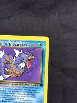 Pokemon Cards: Team Rocket 1st Edition Rare: Dark Gyarados 25/82 - Image 3