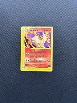 Pokemon Card Black Star Promo Rapidash 51 Pokemon Center NY Stamp E Series WOTC - Image 3