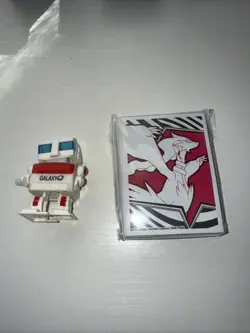White Flare Pokemon ETB Card Sleeves 60+ - Image 1