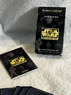 1995 Premiere Star Wars Customizable Card Game 60 Card Starter Set (OPEN) - Image 3