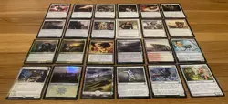 White MTG Cards Lot Foil, Rare, Land, And More Magic The Gathering Cards - Image 1