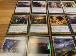 White MTG Cards Lot Foil, Rare, Land, And More Magic The Gathering Cards - Image 3