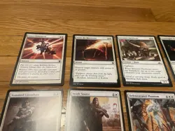 White MTG Cards Lot Foil, Rare, Land, And More Magic The Gathering Cards - Image 5