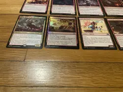 Red MTG Cards Lot Rare, Foil, Land, And More Magic The Gathering Cards! - Image 2