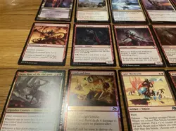 Red MTG Cards Lot Rare, Foil, Land, And More Magic The Gathering Cards! - Image 3