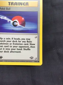 Pokemon Cards: Jungle 1st Edition Common: Poke Ball 64/64 - Image 4