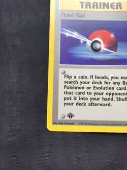 Pokemon Cards: Jungle 1st Edition Common: Poke Ball 64/64 - Image 5