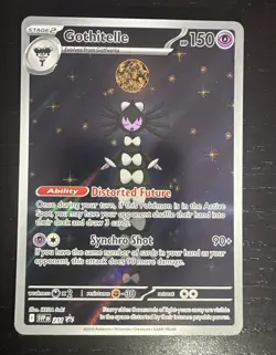 Pokemon TCG Gothitelle 211 Sv: Scarlet & Violet Black Star Promo Card Holo - Image 1