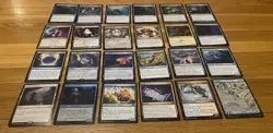 Blue MTG Cards Lot Rare, Foil, Land, And More Magic The Gathering Cards - Image 1