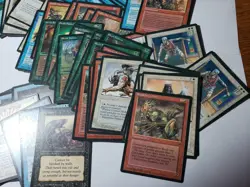 MTG Lot 122 Cards The Dark Fallen Empires 1994 Magic the Gathering - Image 3