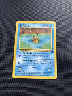 Pokemon Card Black Star Promo Psyduck 20 WOTC - Image 2